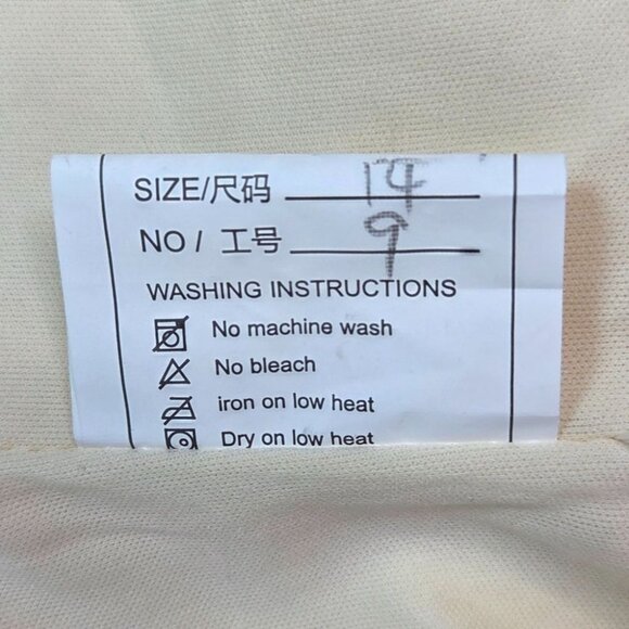 Ivory Off the Shoulder Long Train Layered Pleated Bridal Formal Gown Mid Size 14 - Picture 8 of 9